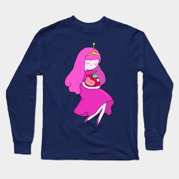 Princess Bubblegum and Wildberry Princess Long Sleeve T-Shirt by valentinahramov